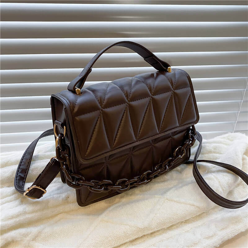 Bolsa Quilted Flap Anya