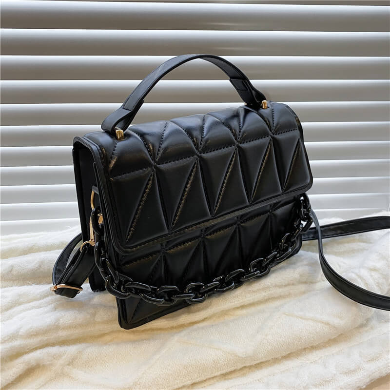 Bolsa Quilted Flap Anya