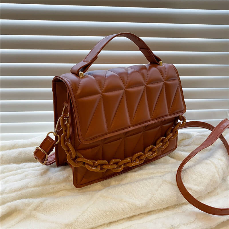 Bolsa Quilted Flap Anya